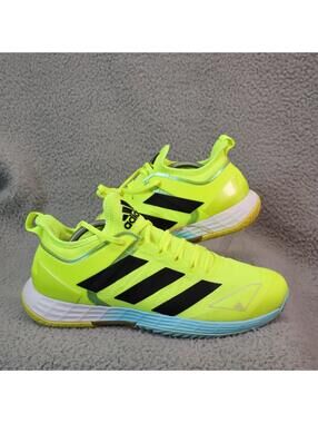 Adidas Adizero Ubersonic Men Sz 11 US Neon Volt Shoes FX1365